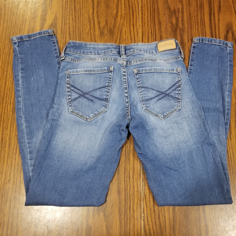 Aeropostle Distressed Jeggings Size 0